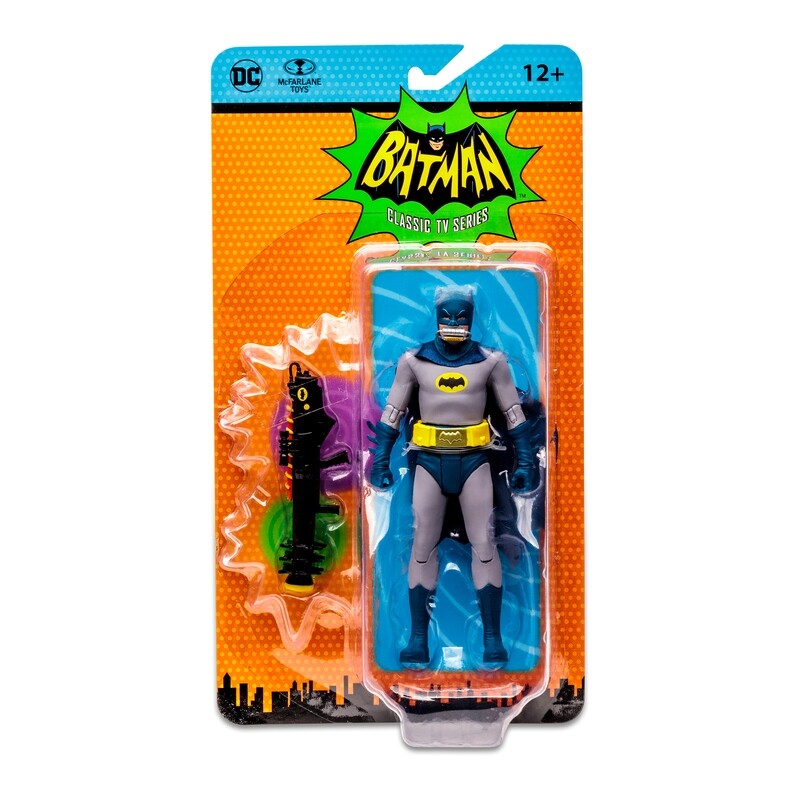 McFarlane Toys - BATMAN 1966 - RETRO BATMAN WITH OXYGEN MASK ACTION FIGURE