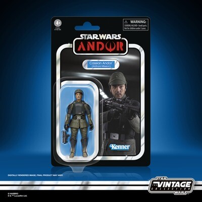 ** DAMAGED PACKAGING** Star Wars The Vintage Collection 3.75" Cassian Andor (Aldhani Mission)