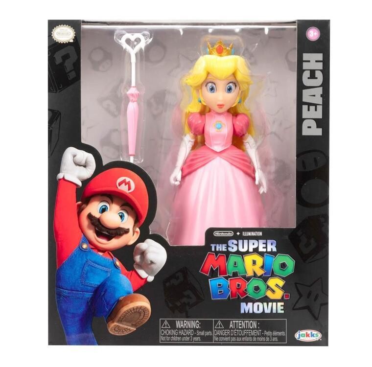 JAKKS Super Mario Bros Movie: Princess Peach