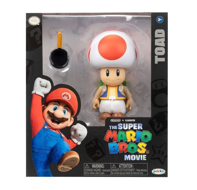 JAKKS Super Mario Bros Movie: Toad