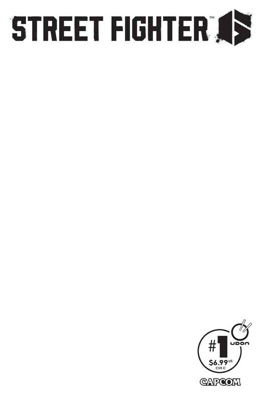 STREET FIGHTER 6 #1 (OF 4) CVR C BLANK SKETCH
UDON ENTERTAINMENT INC
(24th May 2023)