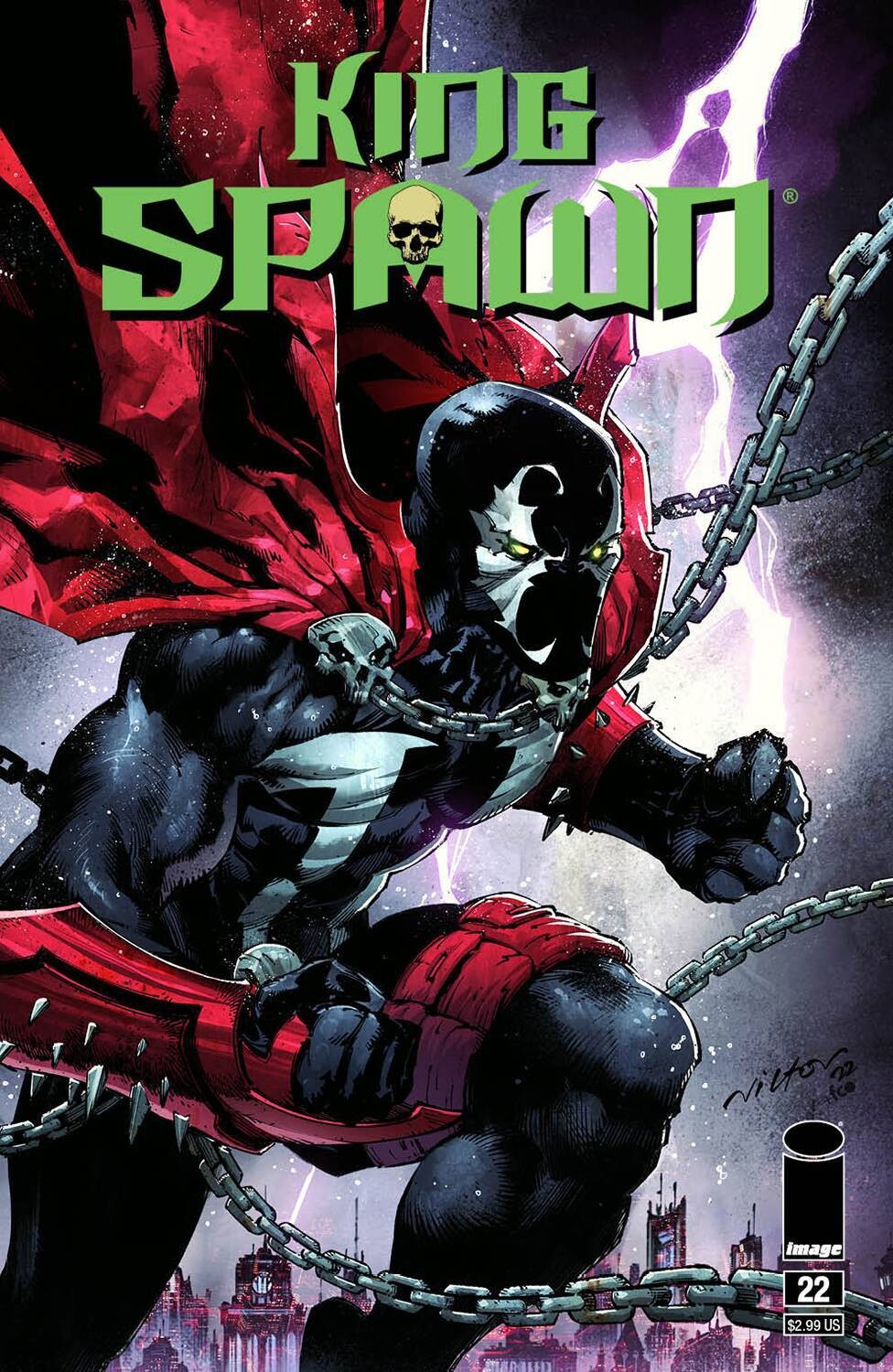 KING SPAWN #22 CVR A BOGDANOVIC
IMAGE COMICS
(24th May 2023)