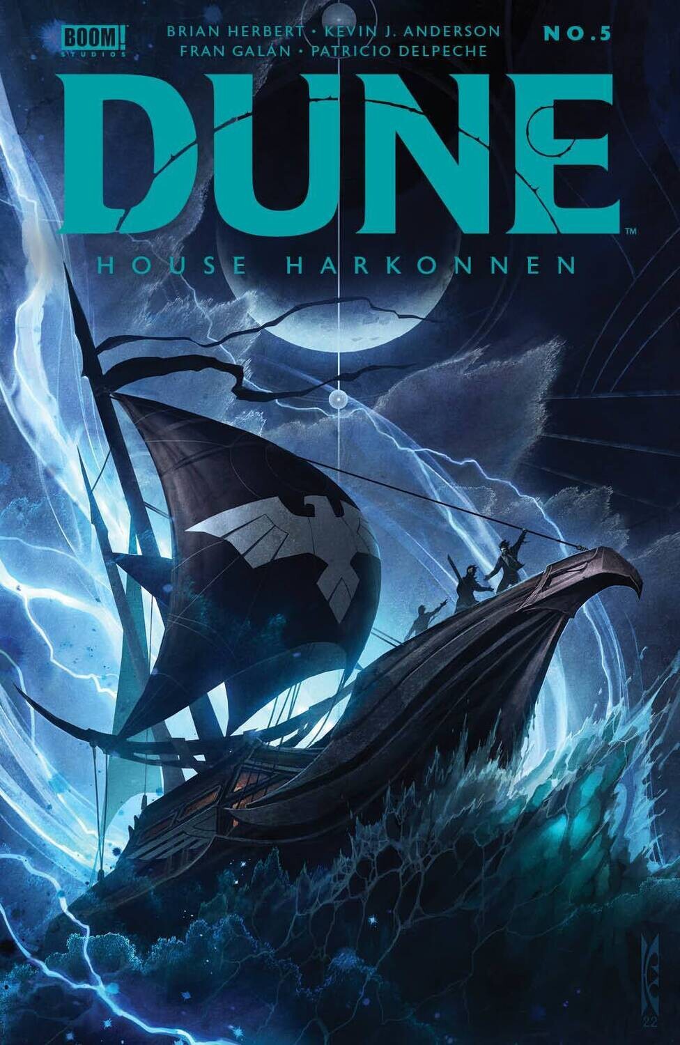 DUNE HOUSE HARKONNEN #5 (OF 12) CVR A SWANLAND (MR)
BOOM! STUDIOS
(24th May 2023)