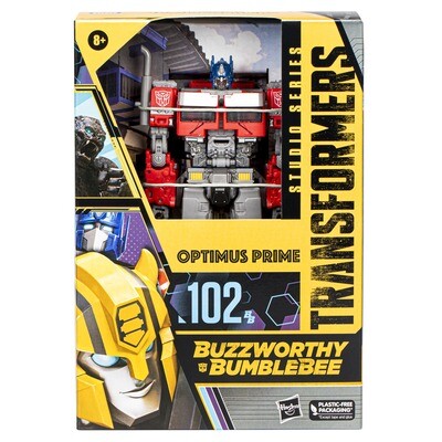 Transformers Studio Series Buzzworthy Bumblebee Voyager 102BB Optimus Prime
