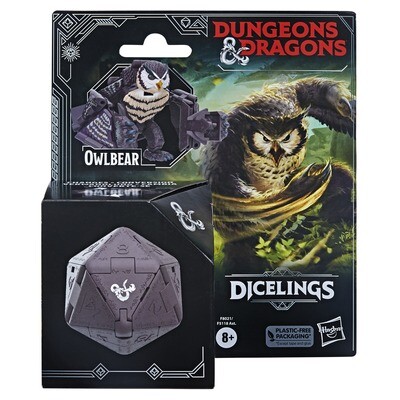 Dungeons & Dragons Dicelings Owlbear Collectible Action Figure