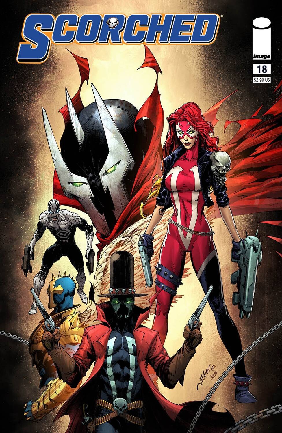 SPAWN SCORCHED #18 CVR A BOGDANOVIC
IMAGE COMICS
(31st May 2023)