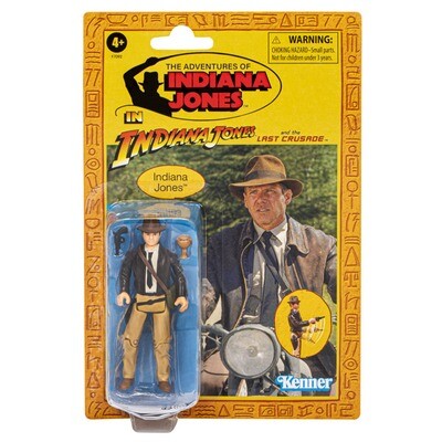 **DAMAGED PACKAGING ONLY** Indiana Jones Retro Collection 3.73" Indiana Jones (The Last Crusade)