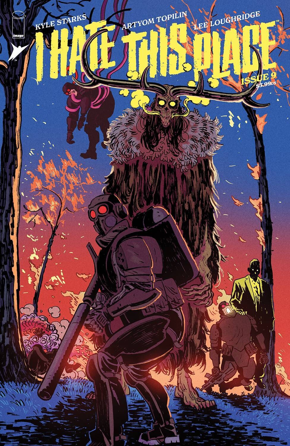 I HATE THIS PLACE #9 CVR A TOPILIN & LOUGHRIDGE (MR)
IMAGE COMICS
(7th June 2023)