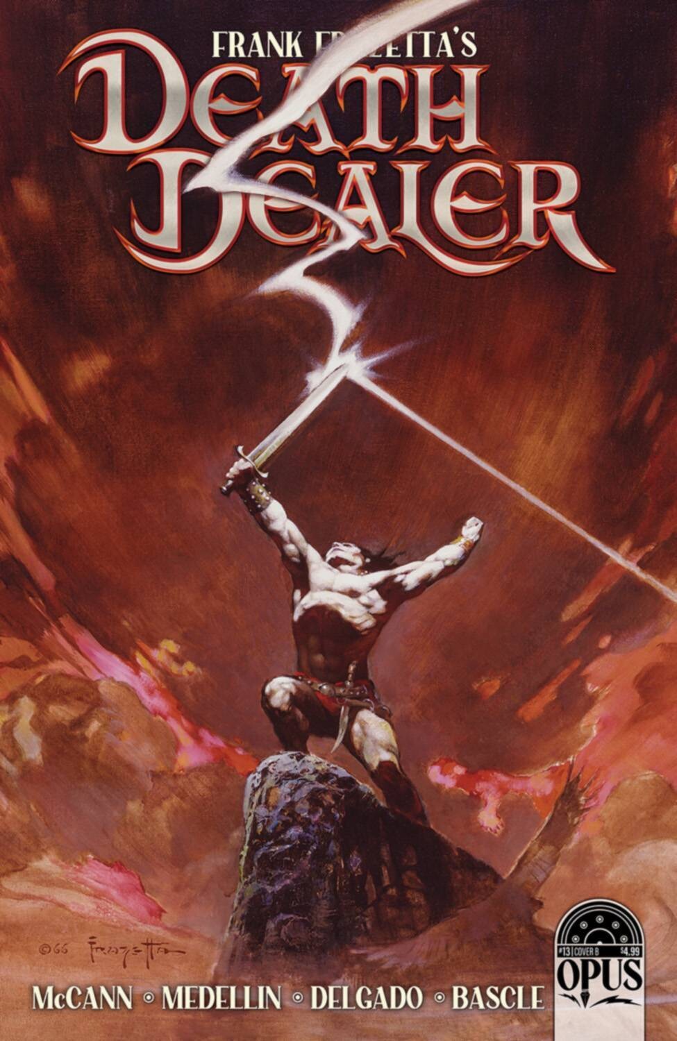 FRANK FRAZETTA DEATH DEALER #13 CVR B FRAZETTA
OPUS COMICS
(7th June 2023)