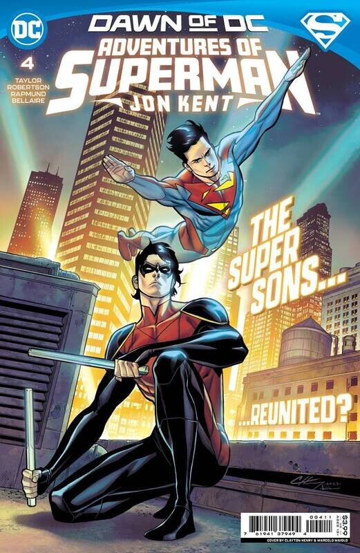 ADVENTURES OF SUPERMAN JON KENT #4 (OF 6) CVR A HENRY
DC COMICS
(7th June 2023)