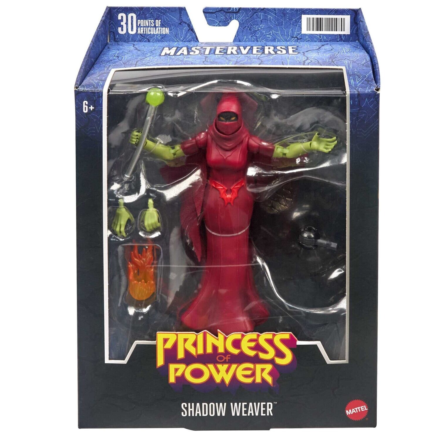 Masters of the Universe Shadow Weaver (She-Ra Princess of Power) Action Figure (MASTERVERSE)