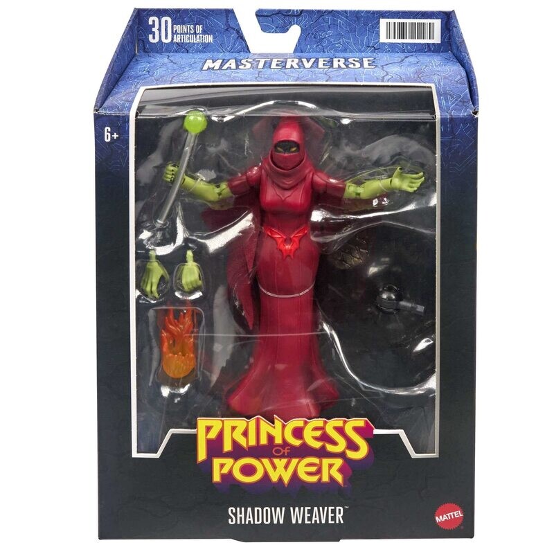 Masters of the Universe Shadow Weaver (She-Ra Princess of Power) Action Figure (MASTERVERSE)