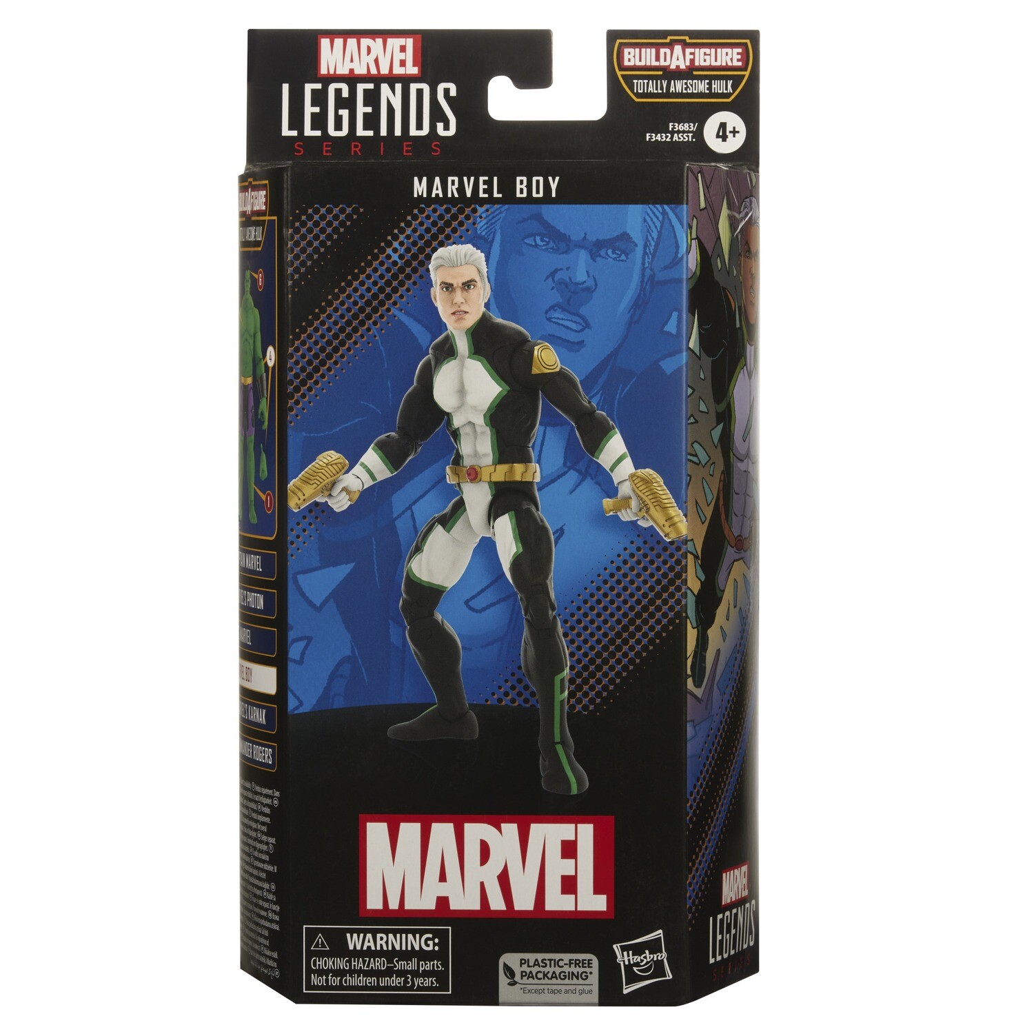 Marvel Legends 6" The Marvels Wave Marvel Comics Marvel Boy (Noh-Varr) (TOTALLY AWESOME HULK BAF)