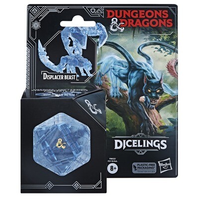 Dungeons & Dragons D&D Dicelings Displacer Beast Collectible Action Figure