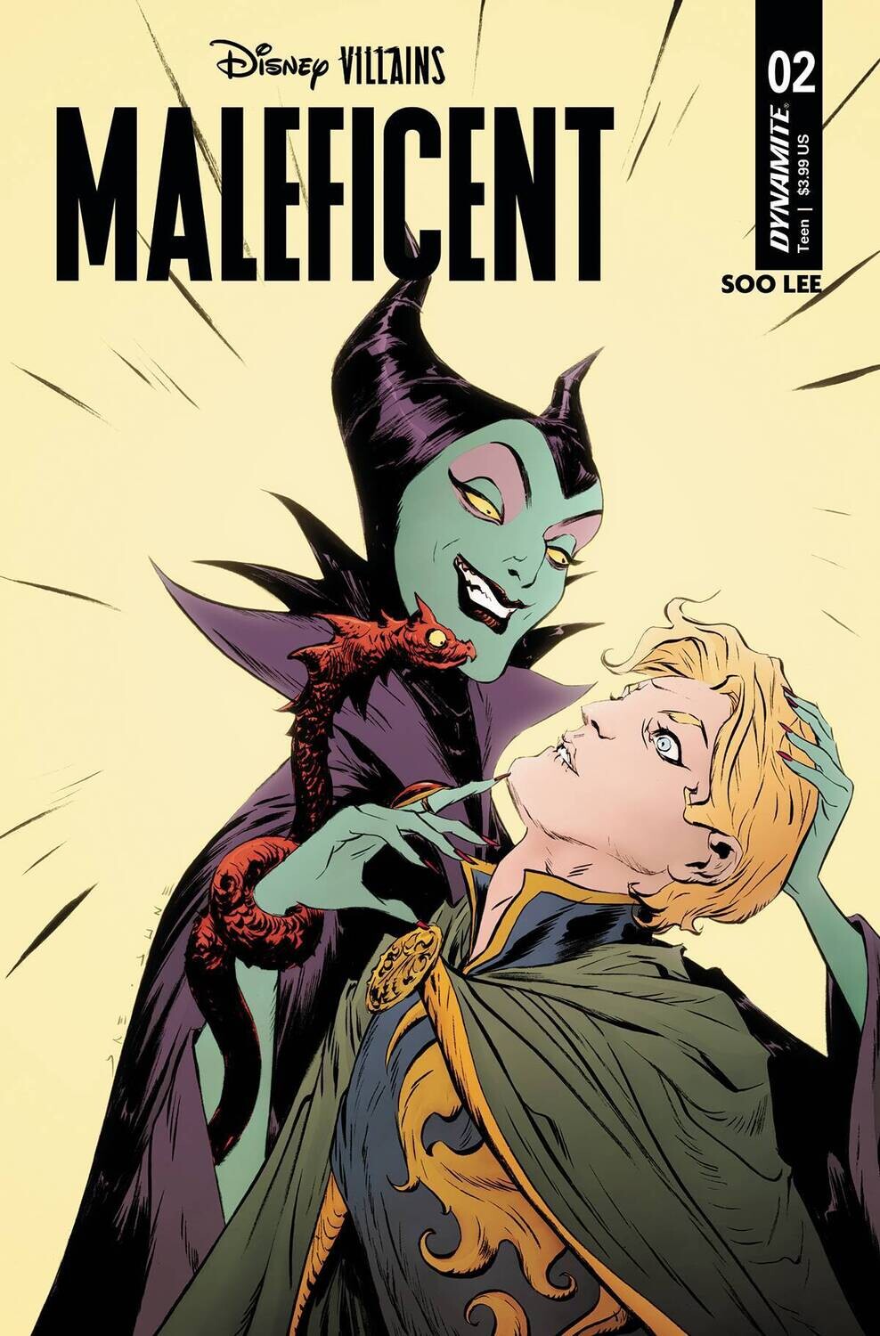 DISNEY VILLAINS MALEFICENT #2 CVR A JAE LEE
DYNAMITE COMICS
(14th June 2023)