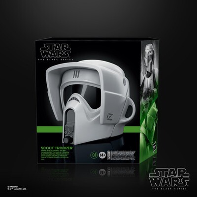 **PRE-ORDER** Star Wars The Black Series Scout Trooper Premium Electronic Roleplay Helmet Reissue
