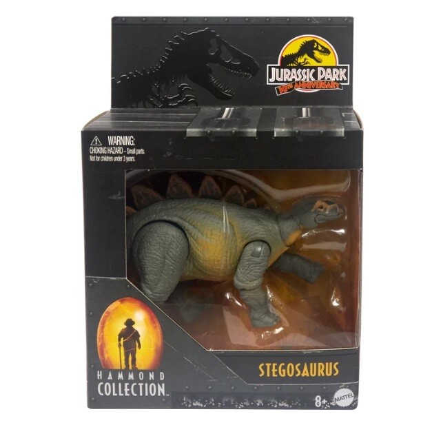 Mattel Jurassic World Hammond Collection Stegosaurus Juvenile (The