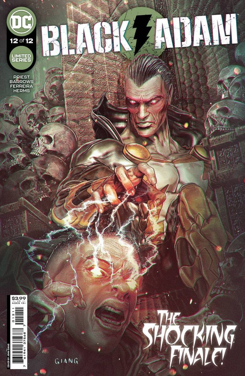 BLACK ADAM #12 (OF 12) CVR A JOHN GIANG
DC COMICS
(21st June 2023)