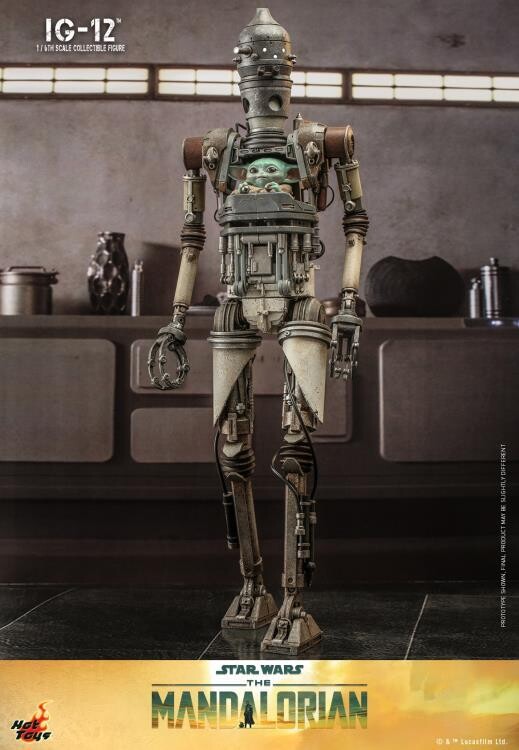 **PRE ORDER** Hot Toys Star Wars The Mandalorian: 1:6 IG 12 (COLLECTOR EDITION)