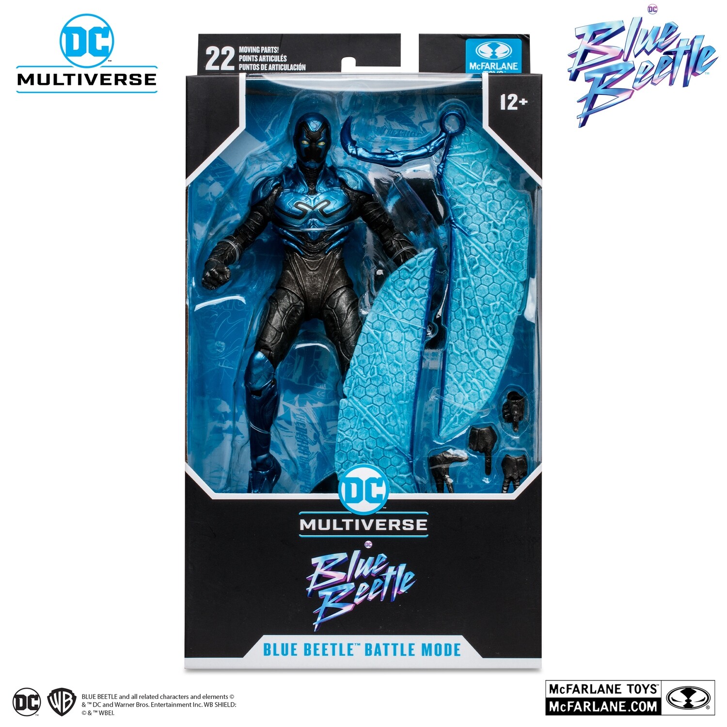 MCFARLANE TOYS DC MULTIVERSE BLUE BEETLE (BATTLE MODE)