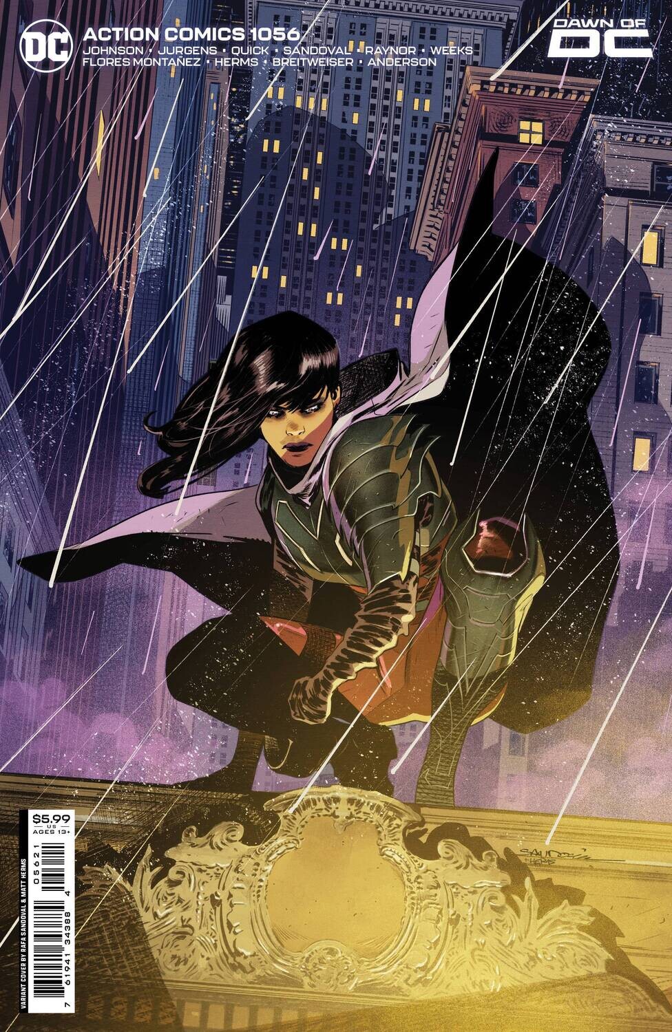 ACTION COMICS #1056 CVR B RAFA SANDOVAL CARD STOCK VAR
DC COMICS
(28th June 2023)
