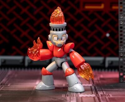 JADA TOYS MEGA MAN: Fire Man 6-Inch Action Figure