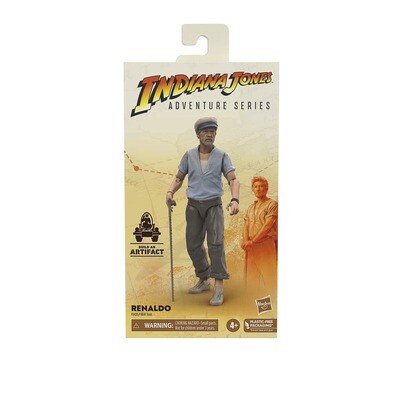 Indiana Jones Adventure Series 6" Renaldo (Dial of Destiny) Action Figure (BAF: Grail Table)