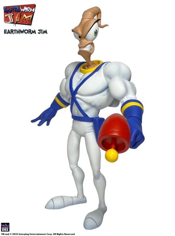 **PRE ORDER** PREMIUM DNA Earthworm Jim and Snot figure set