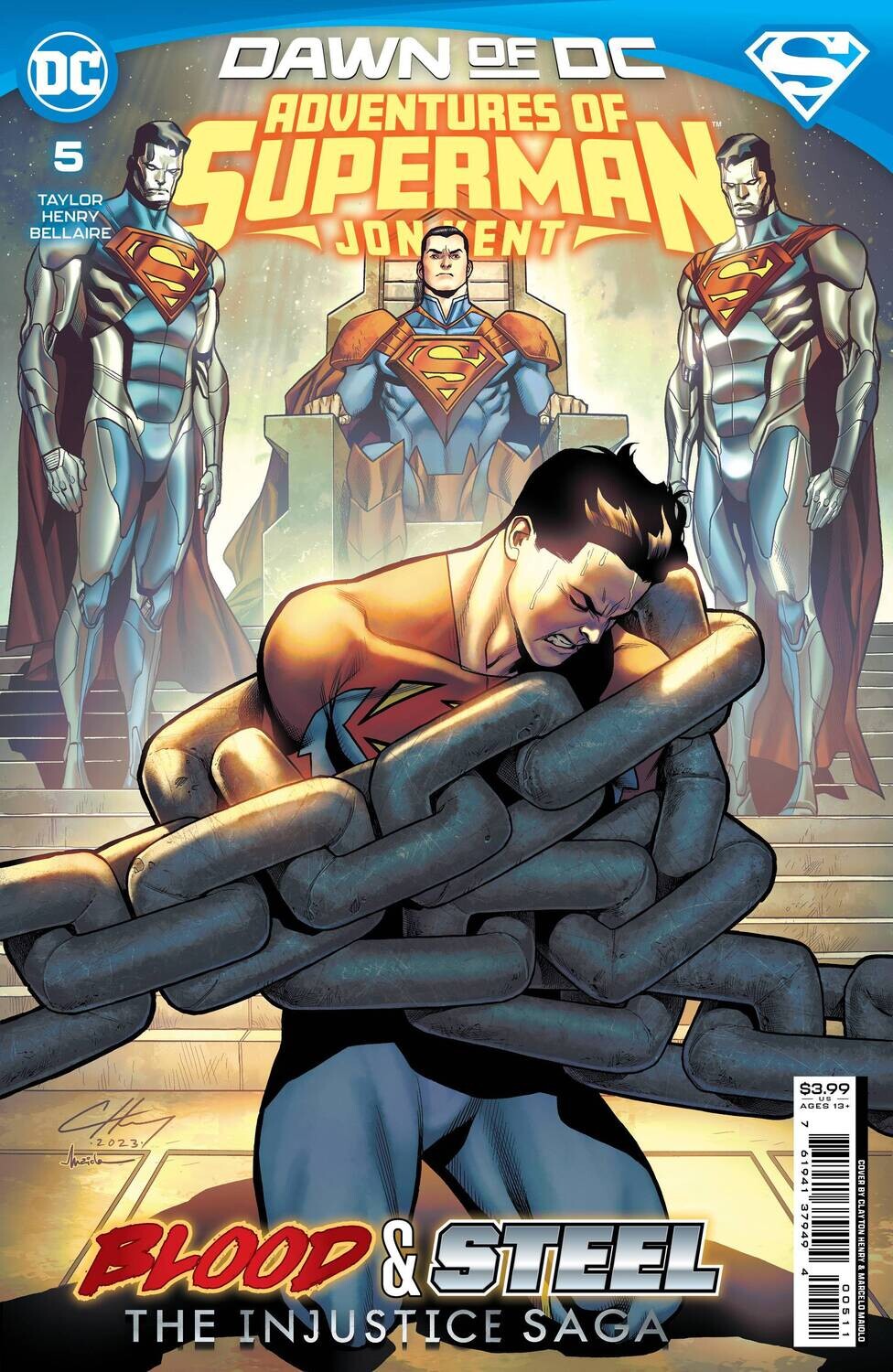 ADVENTURES OF SUPERMAN JON KENT #5 (OF 6) CVR A HENRY
DC COMICS
(05th July 2023)