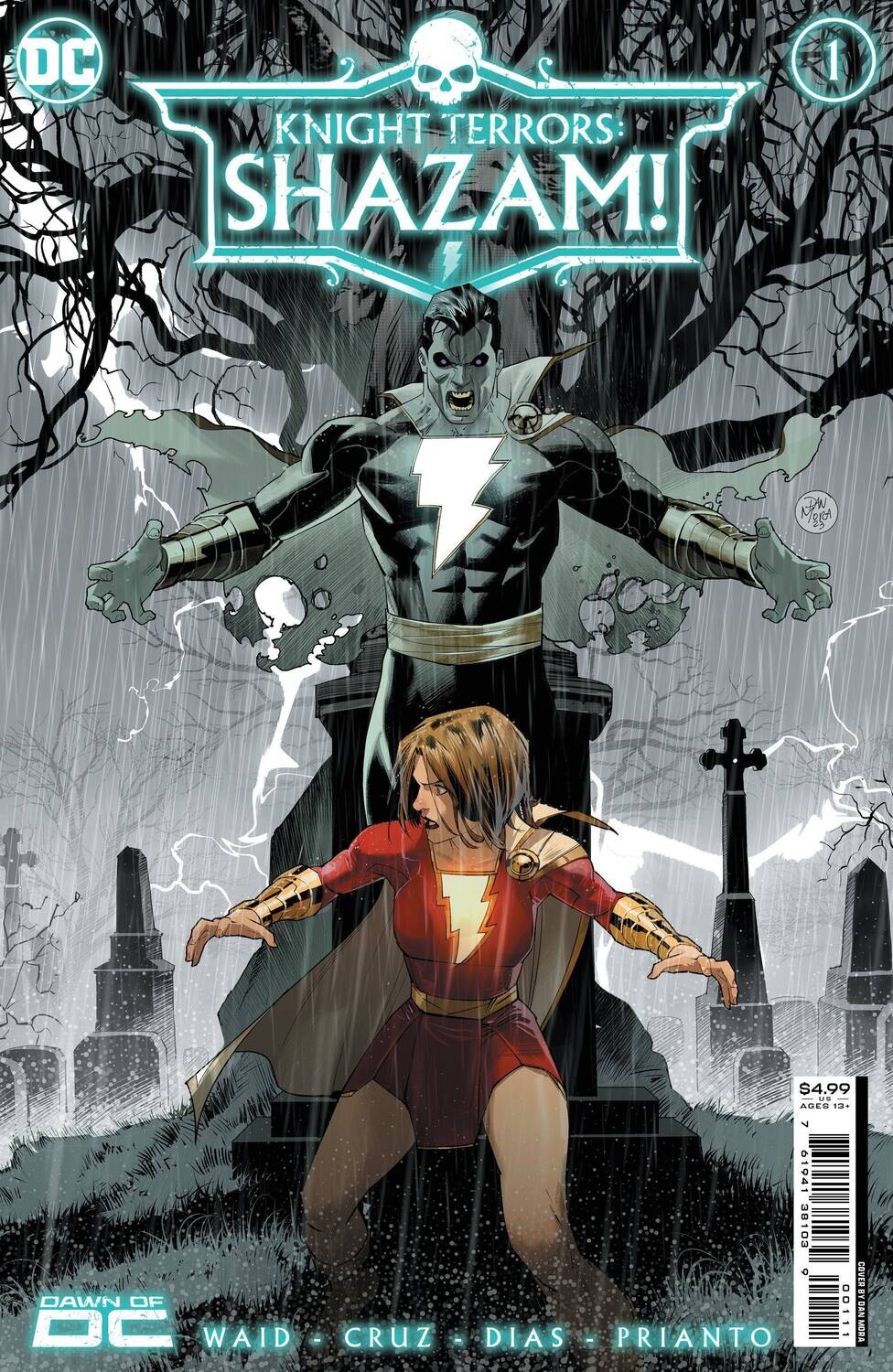 KNIGHT TERRORS SHAZAM #1 (OF 2) CVR A DAN MORA
DC COMICS
(12th July 2023)