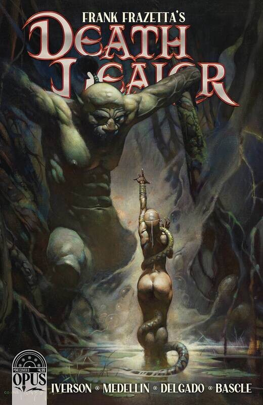 FRANK FRAZETTA DEATH DEALER #14 CVR B FRAZETTA
OPUS COMICS
(12th July 2023)