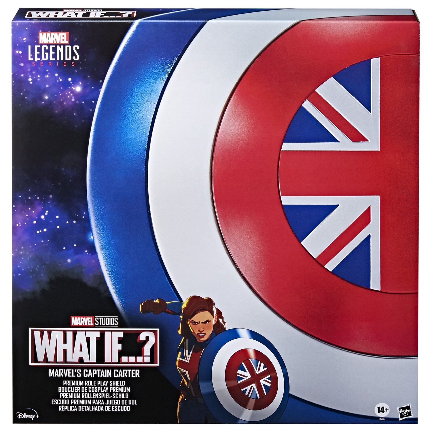 Marvel Legends Series Marvel’s Captain Carter Premium Roleplay Shield