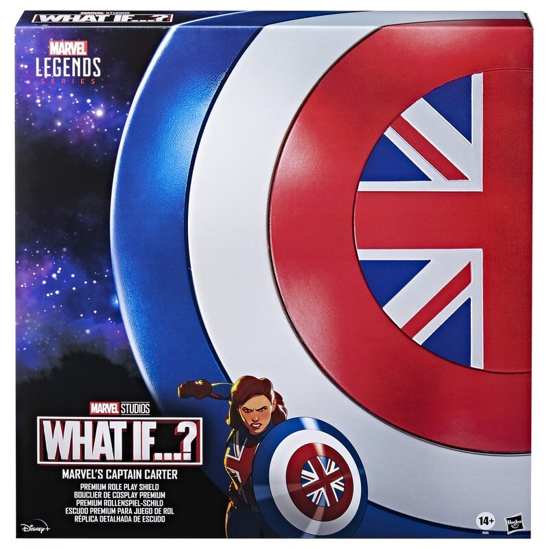 Marvel Legends Series Marvel’s Captain Carter Premium Roleplay Shield