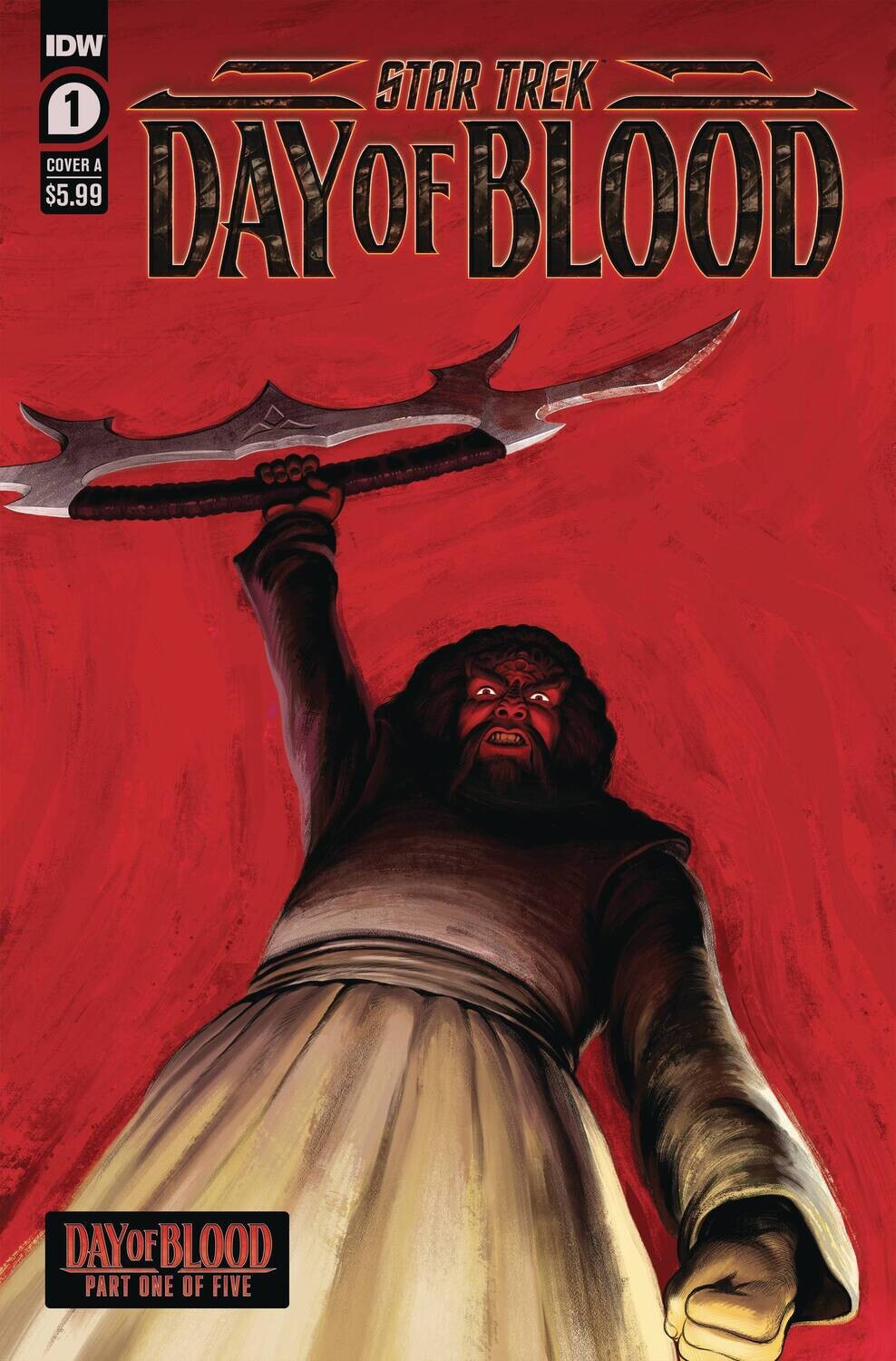 STAR TREK DAY OF BLOOD #1 CVR A WARD
IDW
(19th July 2023)