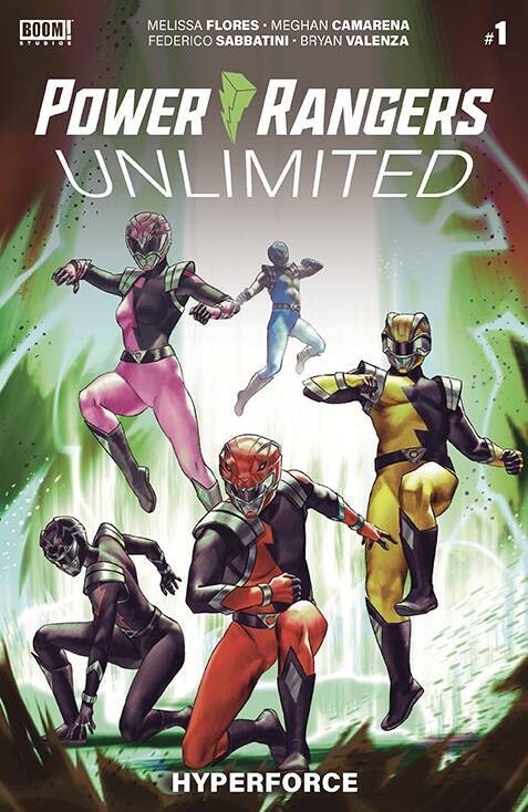 POWER RANGERS UNLIMITED HYPERFORCE #1 CVR A VALERIO
BOOM! STUDIOS
(19th July 2023)