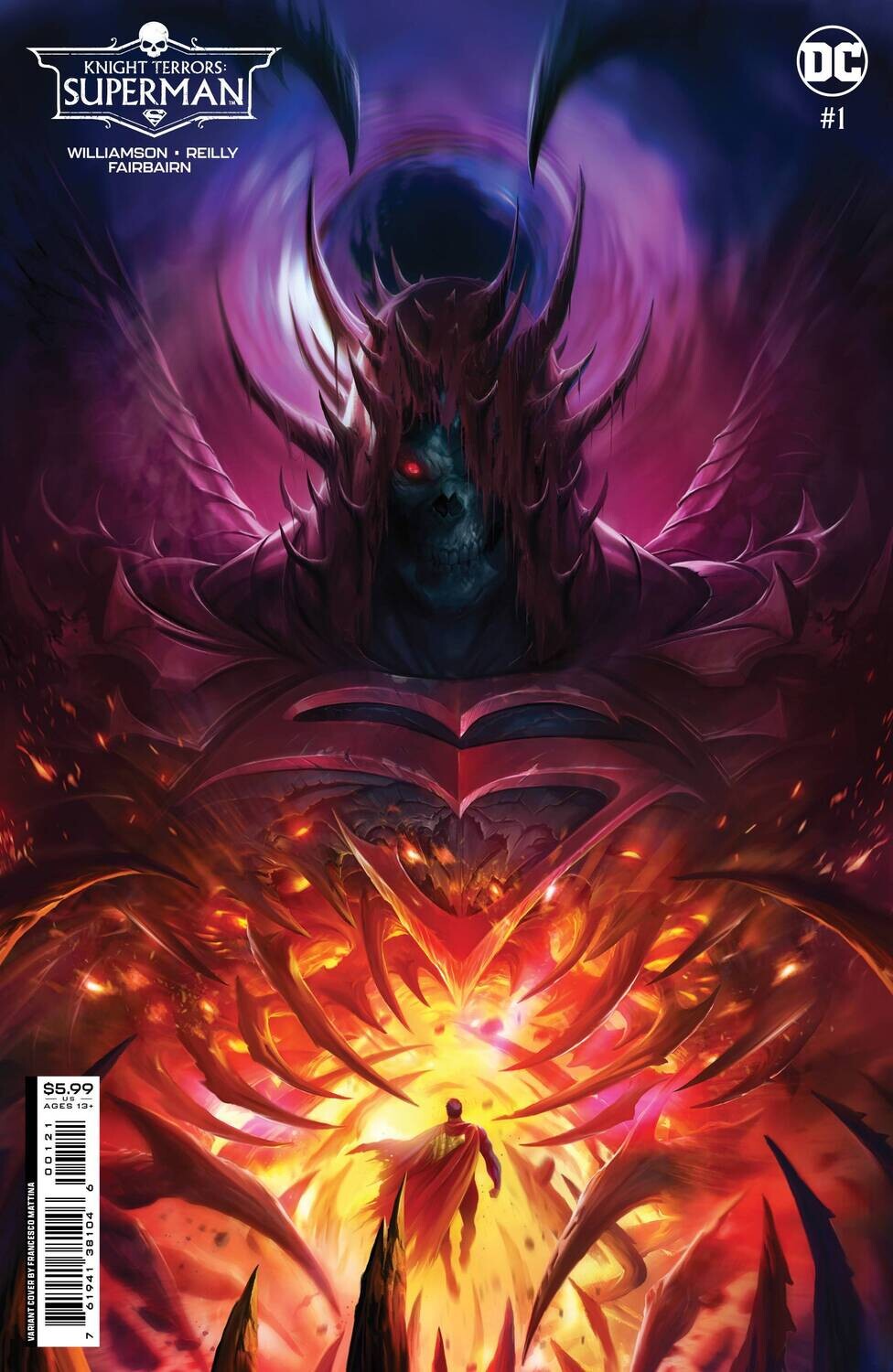 KNIGHT TERRORS SUPERMAN #1 (OF 2) CVR B MATTINA CS VAR
DC COMICS
(19th July 2023)