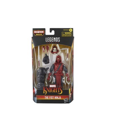 Marvel Legends 6" Marvel Knights Wave The Fist Ninja (MINDLESS ONE BAF)
