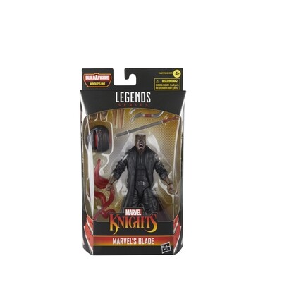 Marvel Legends 6" Marvel Knights Wave Marvel's Blade (MINDLESS ONE BAF)