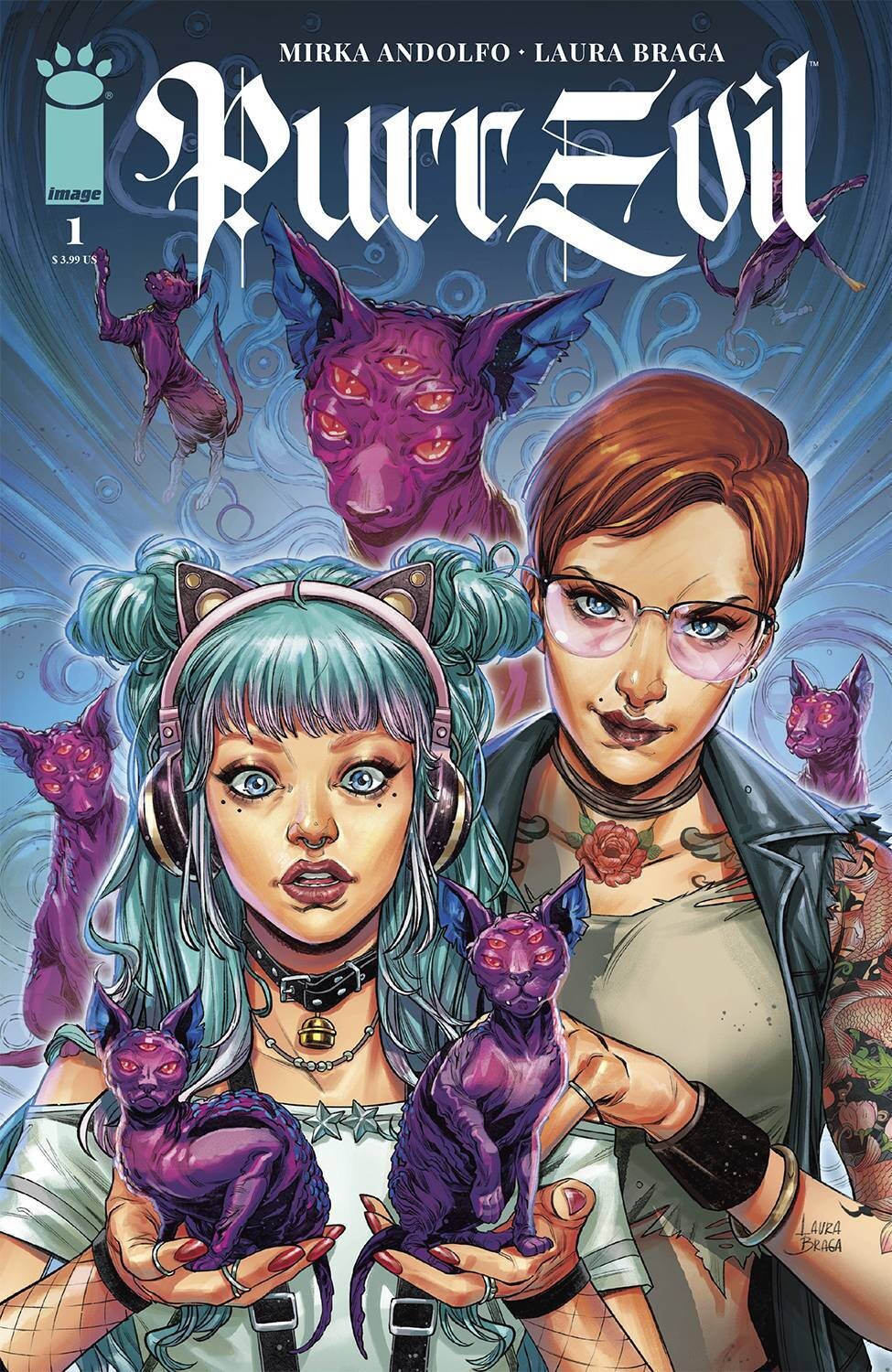 PURR EVIL #1 (OF 6) CVR A BRAGA (MR)
IMAGE COMICS
(26th July 2023)