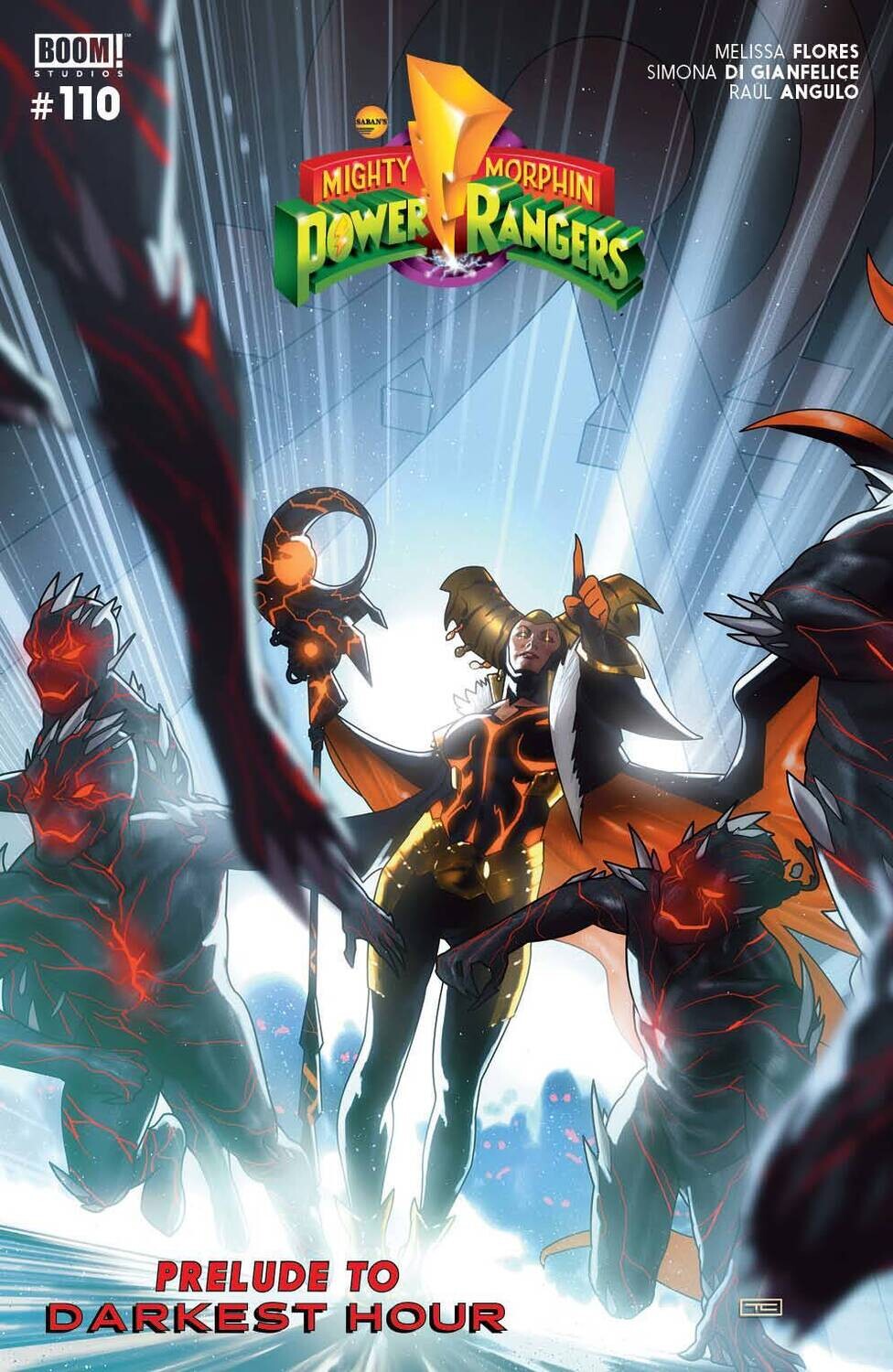 MIGHTY MORPHIN POWER RANGERS #110 CVR A CLARKE
BOOM! STUDIOS
(26th July 2023)