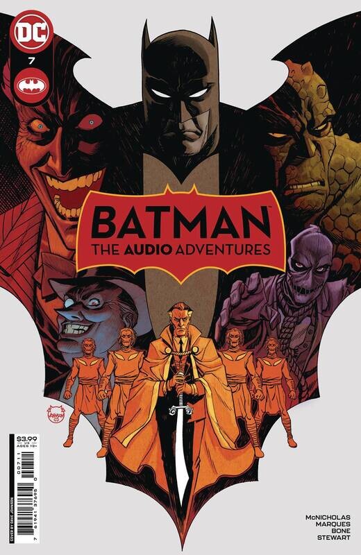 BATMAN THE AUDIO ADVENTURES #7 (OF 7) CVR A DAVE JOHNSON
DC COMICS
(26th July 2023)