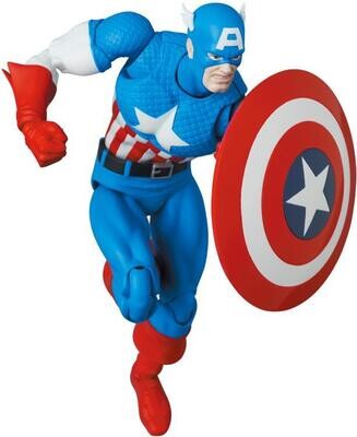 **PRE ORDER** Medicom MAFEX Marvel Super Heroes MAFEX No.217 Captain America (Classic Comic)