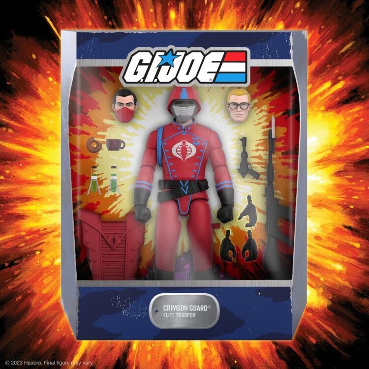 Super7 GI JOE Wave 5 Ultimate Cobra Crimson Guard (Cartoon) ACTION FIGURE (G.I. JOE)
