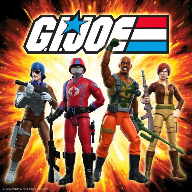 Super7 GI JOE Wave 5 Ultimate SET OF 4 ACTION FIGURES Super7 GI JOE Wave 5 Ultimate SET OF 4 ACTION FIGURES