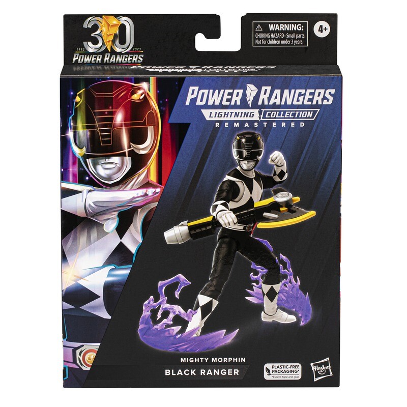 Power Rangers Lightning Collection Remastered MMPR Black Ranger