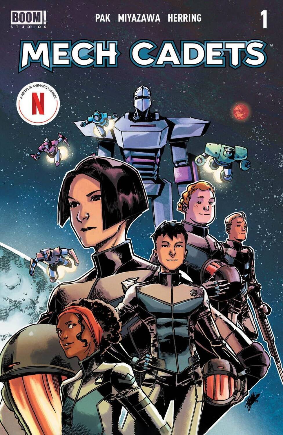 MECH CADETS #1 CVR A MIYAZAWA & HERRING
BOOM! STUDIOS
(2nd August 2023)