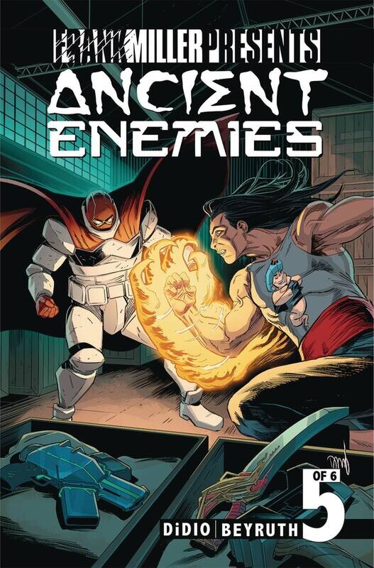 ANCIENT ENEMIES #5 (OF 6) CVR A BEYRUTH
FRANK MILLER PRESENTS LLC
(2nd August 2023)