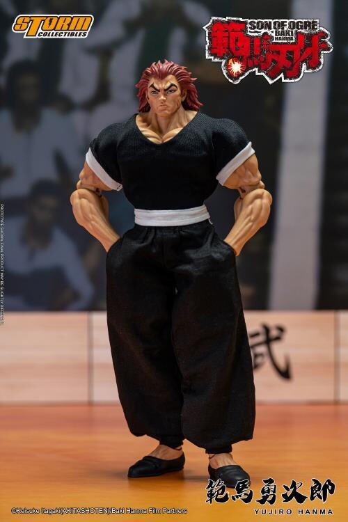STORM COLLECTIBLES Baki Son of Ogre Yujiro Hanma 1/12 Scale Figure STORM COLLECTIBLES Baki Son of Ogre Yujiro Hanma 1/12 Scale Figure