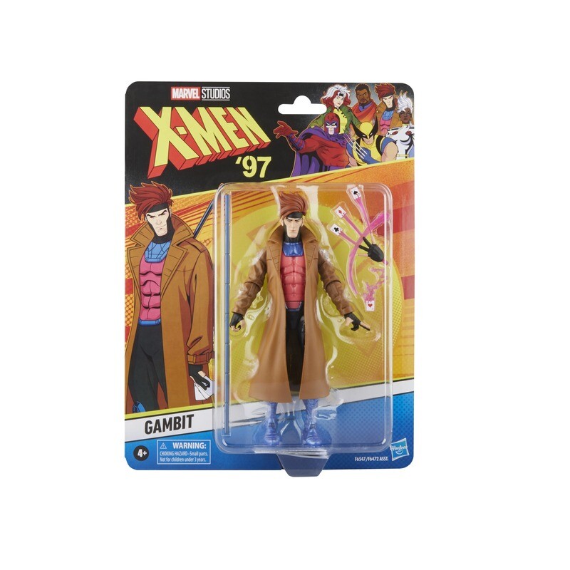 **PRE ORDER** Marvel Legends 6" X-Men 97 Wave 1 Gambit Action Figure