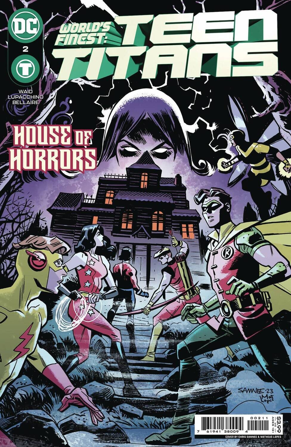 WORLDS FINEST TEEN TITANS #2 (OF 6) CVR A CHRIS SAMNEE
DC COMICS
(9th August 2023)